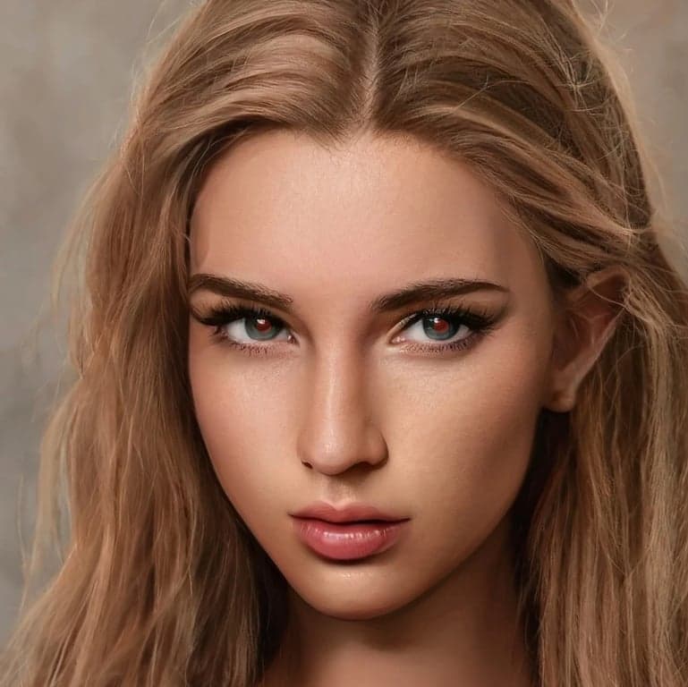 AI red eye remover before photo - family photo with red eyes caused by camera flash