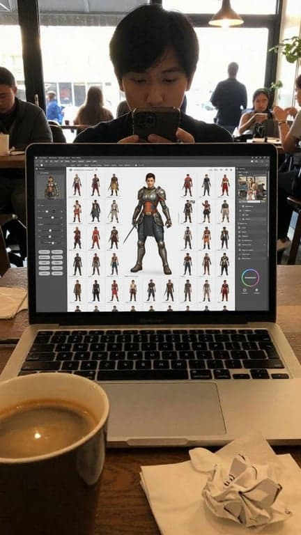 Convert this into a crisp, gla...