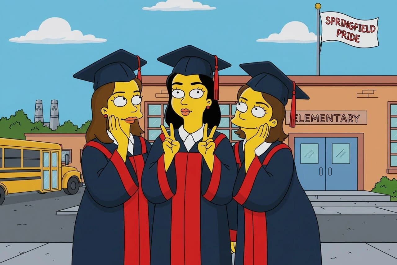 AI funny face filter after transformation - selfie turned into AI funny face meme style