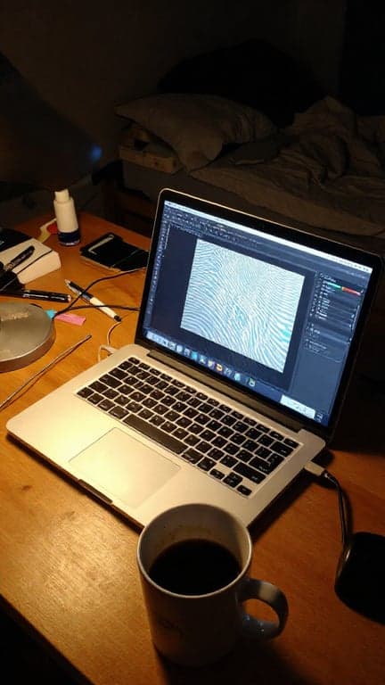 Transform this messy desk snap...