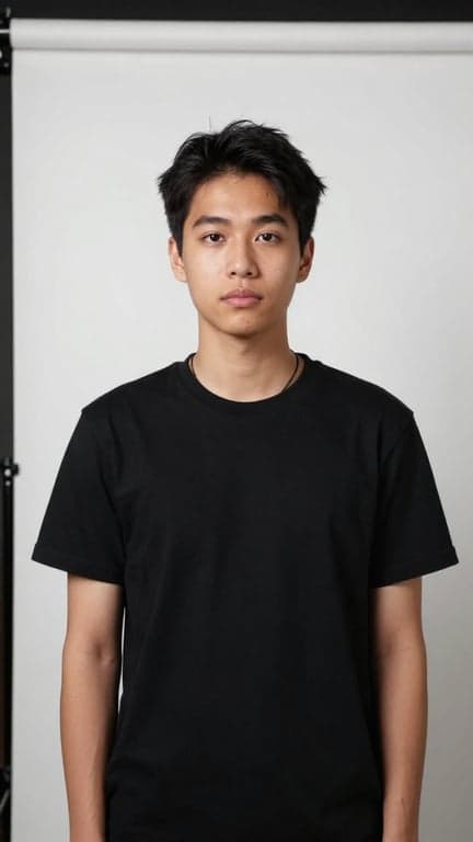 Transform this plain studio po...