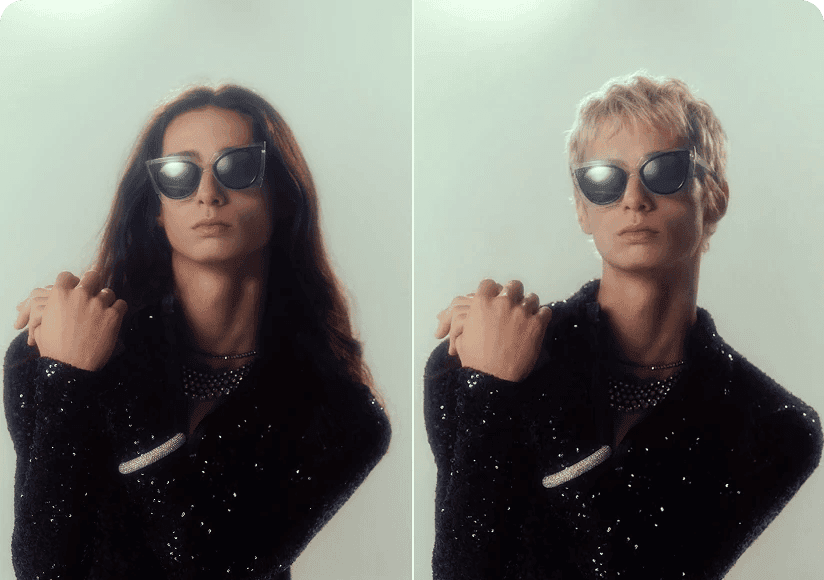 AI 헤어 컬러 체인저