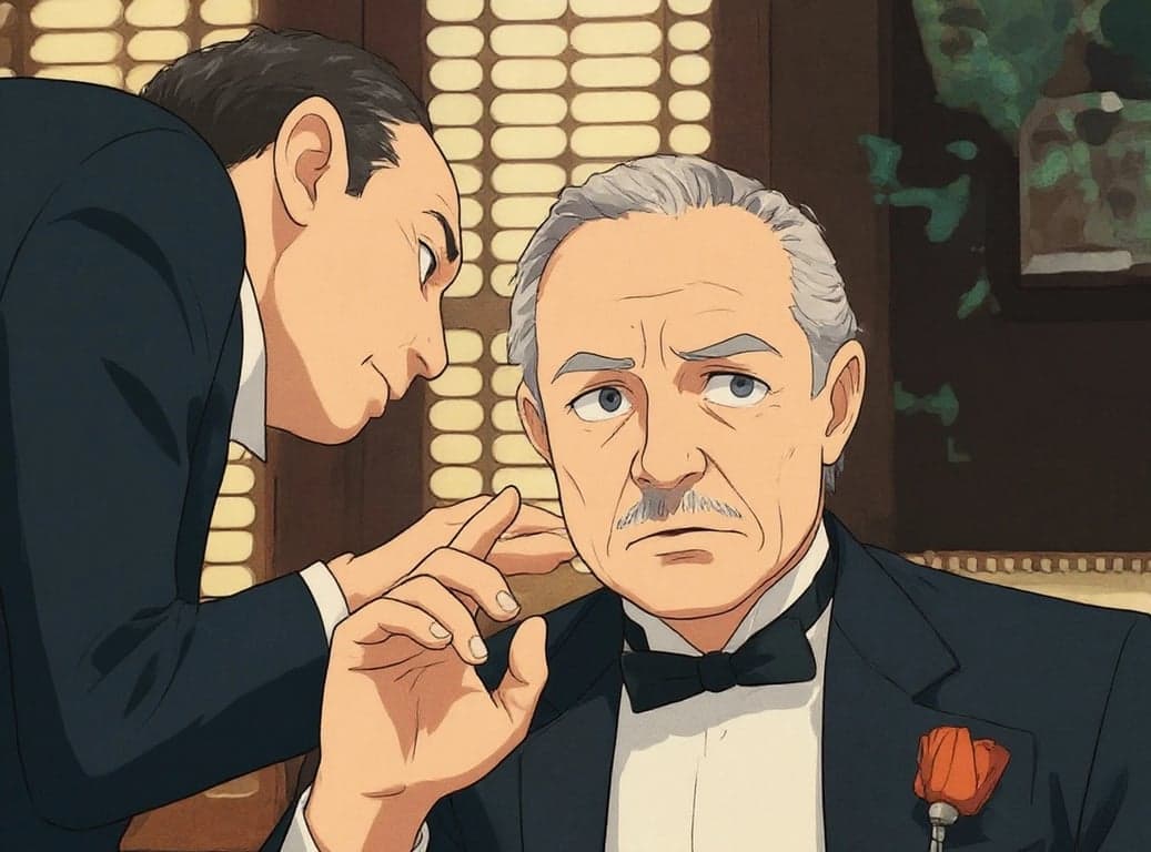 AI Ghibli style filter after transformation - casual portrait with soft anime watercolor tone