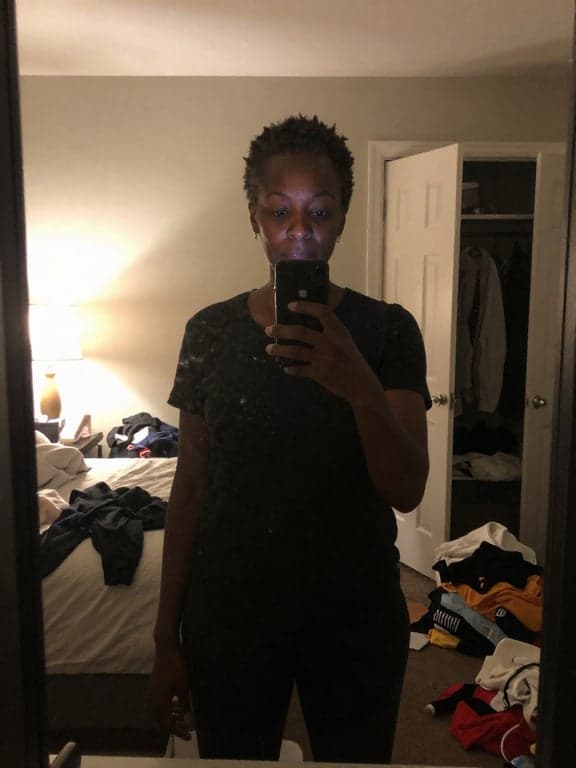 Rework this casual bedroom mir...