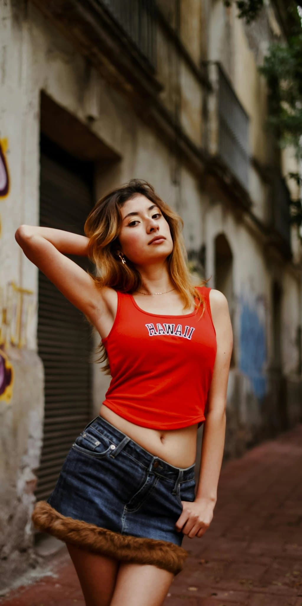 AI character generator before photo - full body photo before AI character modeling