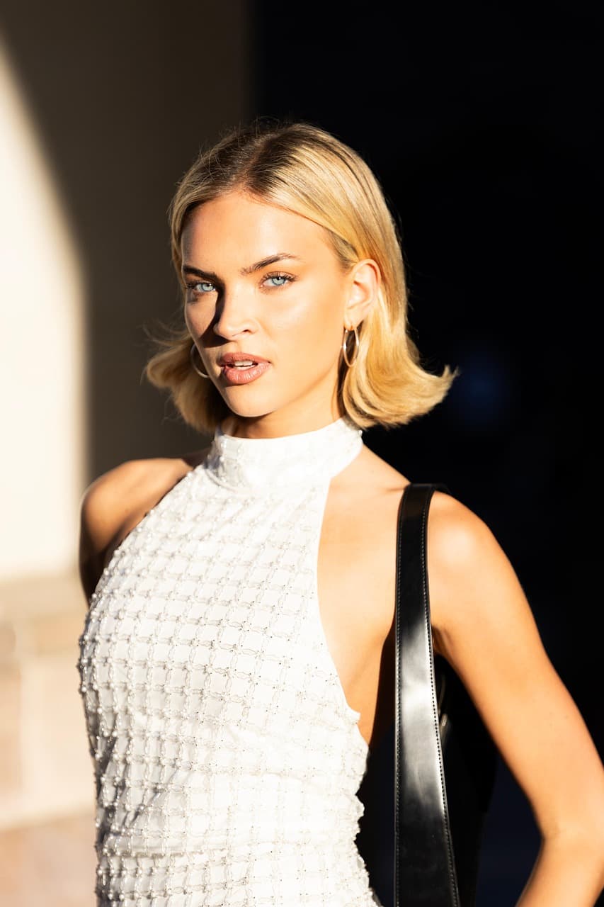 AI hair style filter before photo - original hair before long hair look