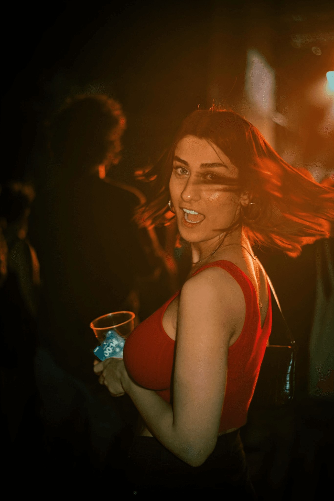 AI body enhancement filter after transformation - influencer style content with enhanced look