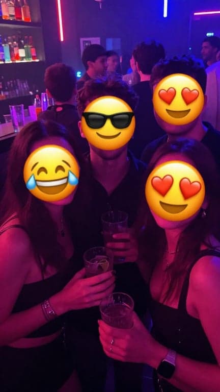 Remove all emojis and stickers...