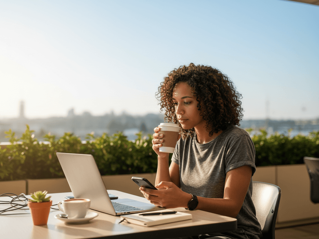 Transform this casual coworkin...