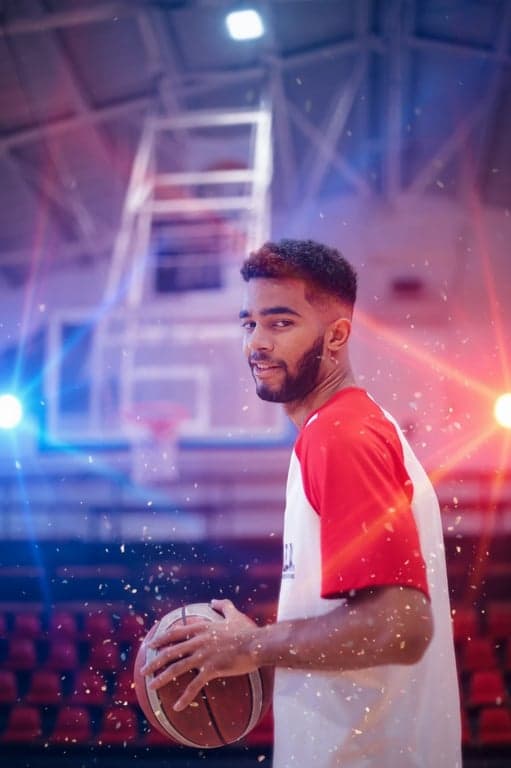 a portrait transformed into a vibrant musical cinema style, with saturated colors, theatrical stage lighting, and dynamic motion blur