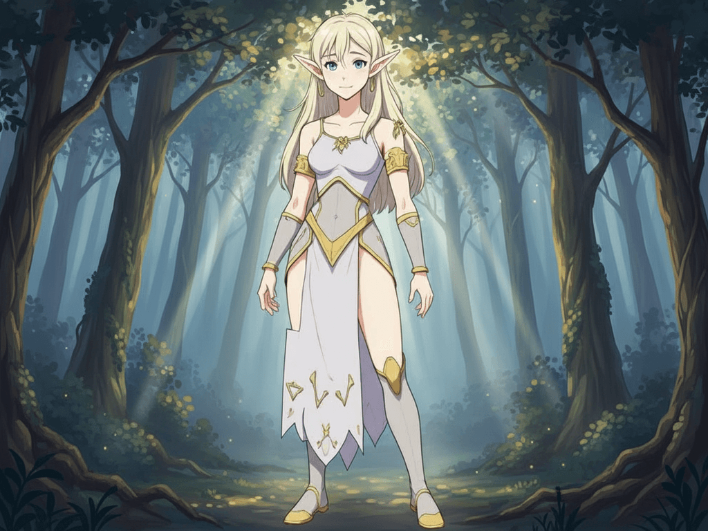 Refine this rough character sk...