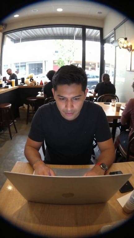 Transform this noisy webcam fr...