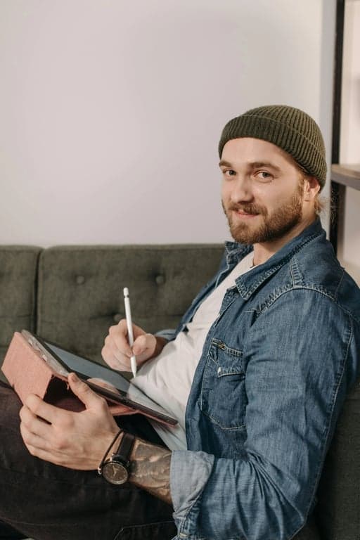 a portrait of a person edited to resemble an instant film photograph with light color fade, clean softness, and nostalgic clarity