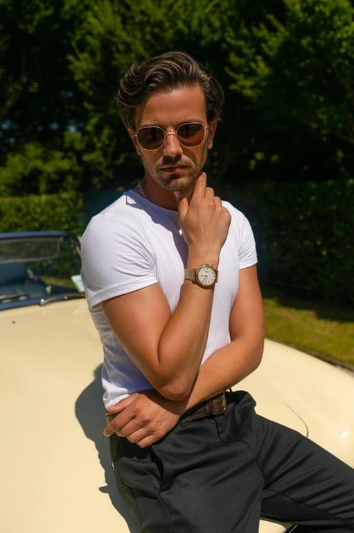 a portrait of a person with fuller-looking hair created by adding depth and density within the existing hairstyle; lift roots subtly for visible thickness; preserve natural strand separation and texture; avoid exaggerated volume; do not alter any non-hair elements; the difference should be noticeable while remaining natural