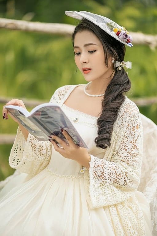 Make the person appear wearing a beach bikini