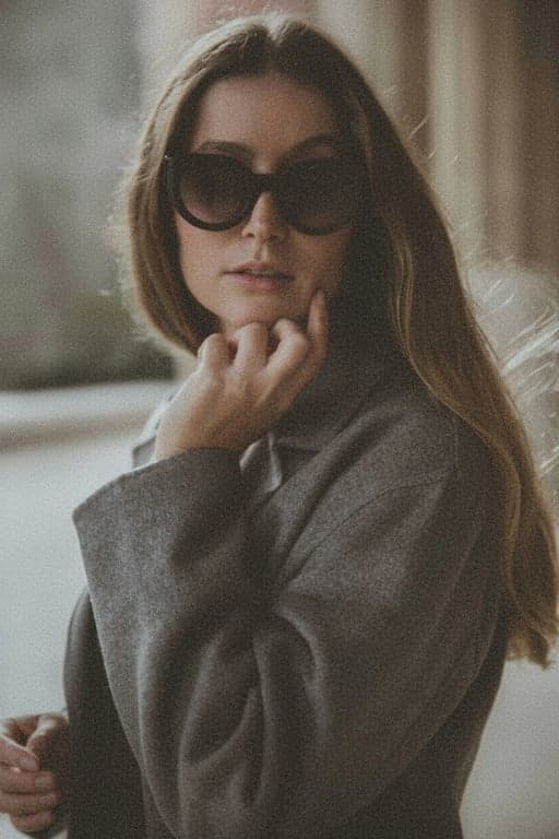 add noise to image after - the same portrait with noticeable image noise effects