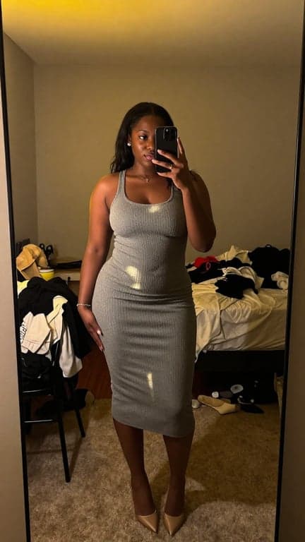 Turn this casual bedroom mirro...