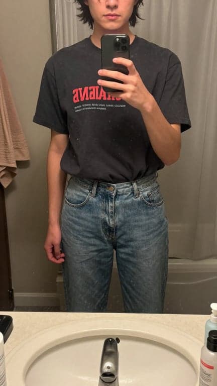 Convert this casual bathroom s...