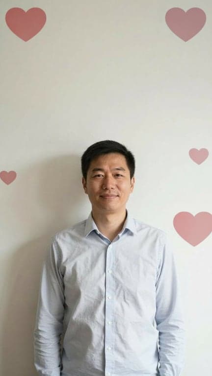 Retain the man’s appearance, c...