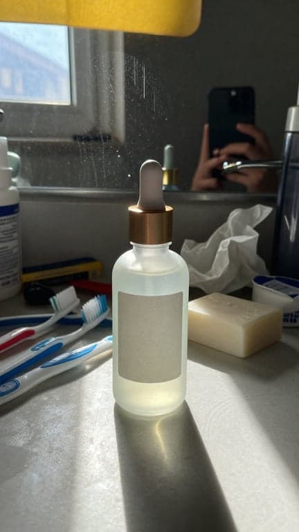 Transform this casual bathroom...