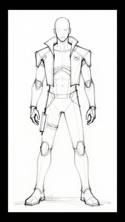 Upgrade this rough cyberpunk s...