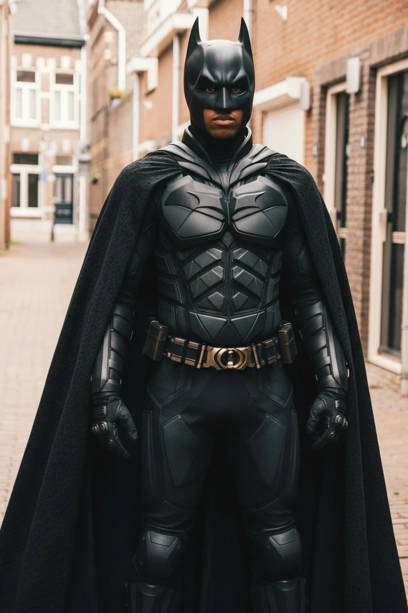 AI superhero generator after transformation - creative photo showing superpower transformation