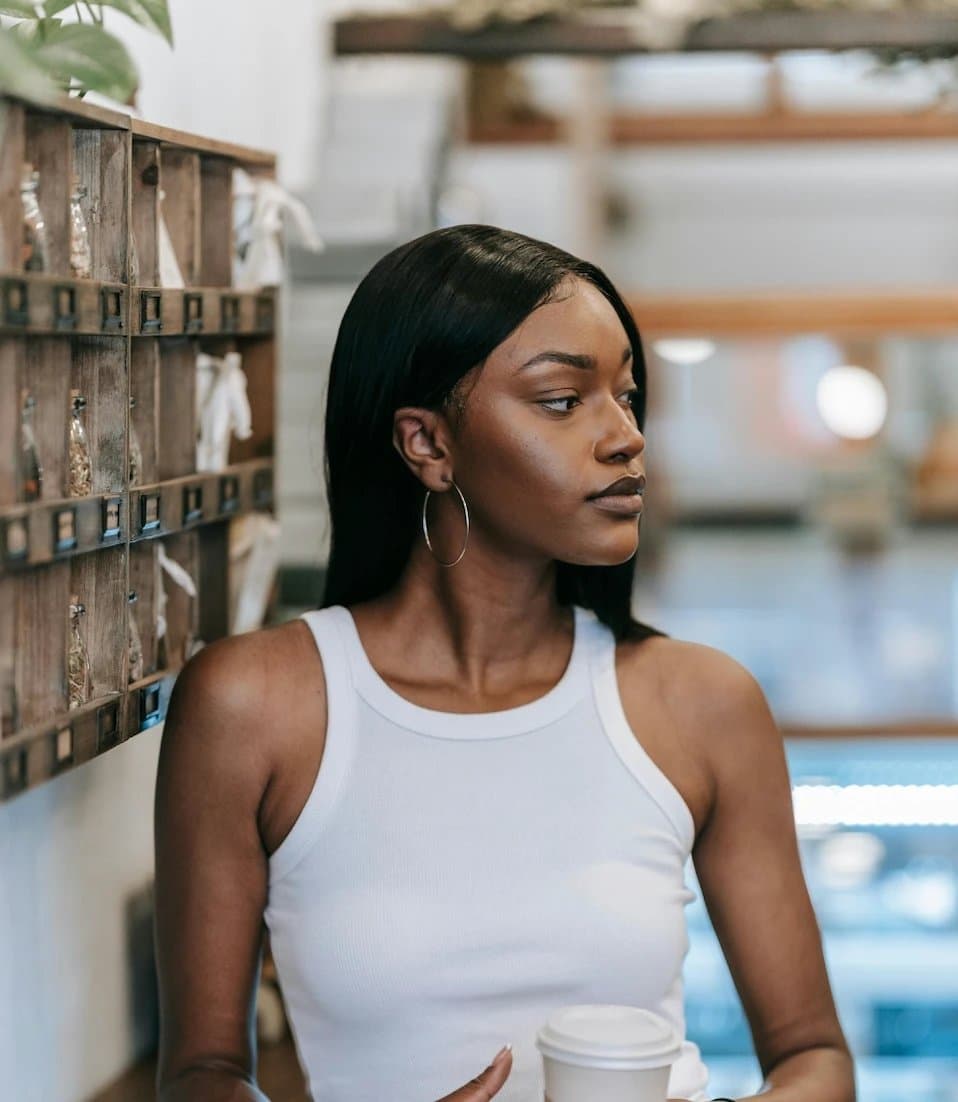 AI gender swap filter before photo - full body photo before male to female transformation