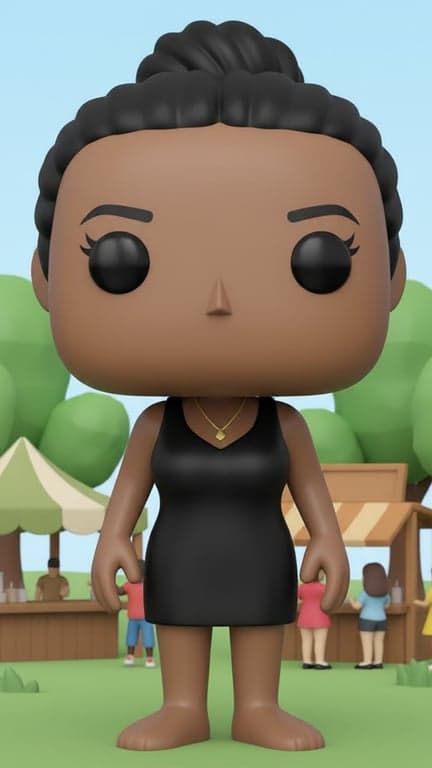 Turn the woman into a Funko Po...