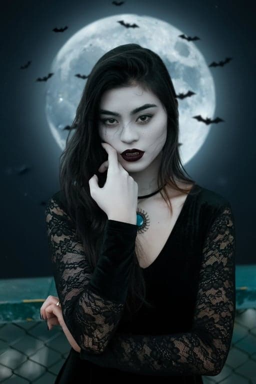 ai-vampire-filter after pic - pale vampire with subtle blood veins and dark lipstick