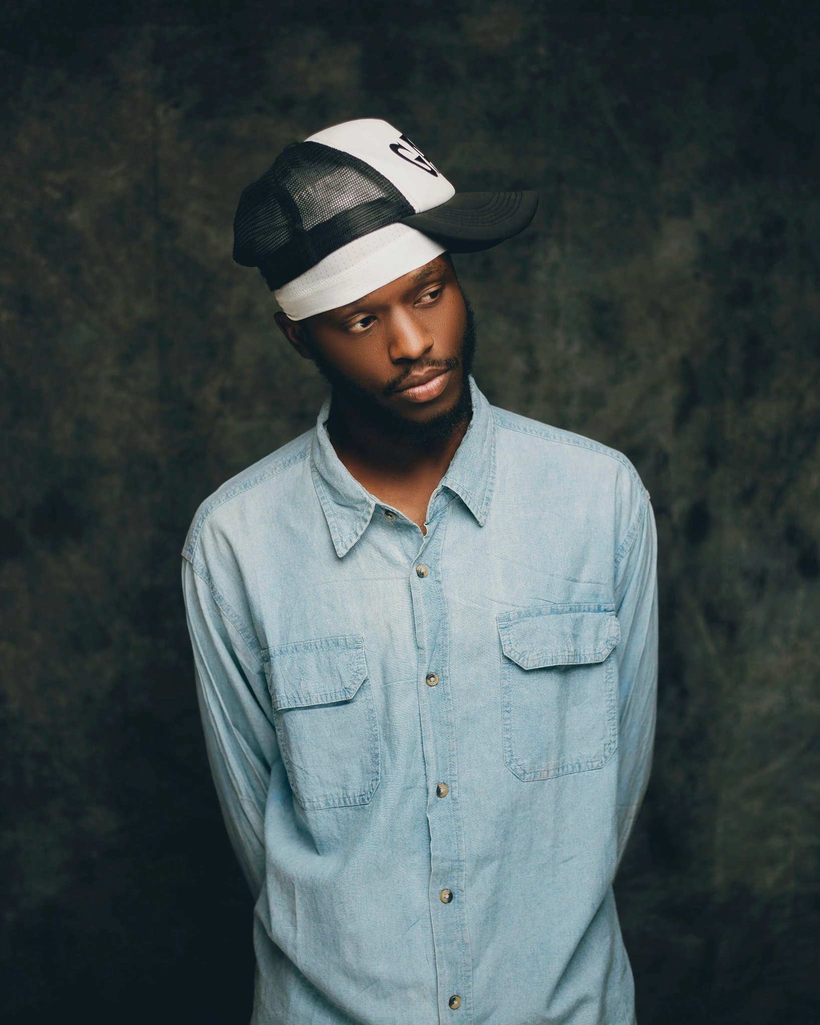 Fashion Week Outfits filter before photo - neutral portrait in everyday dress or separates with any simple background