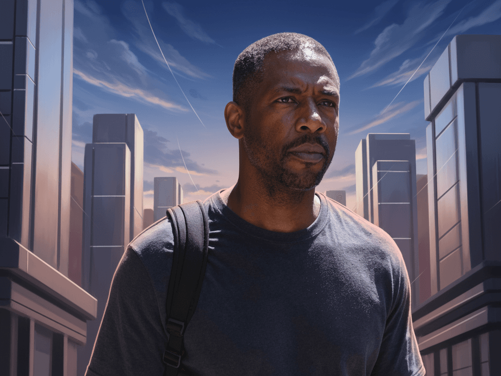 Reimagine this outdoor street ...