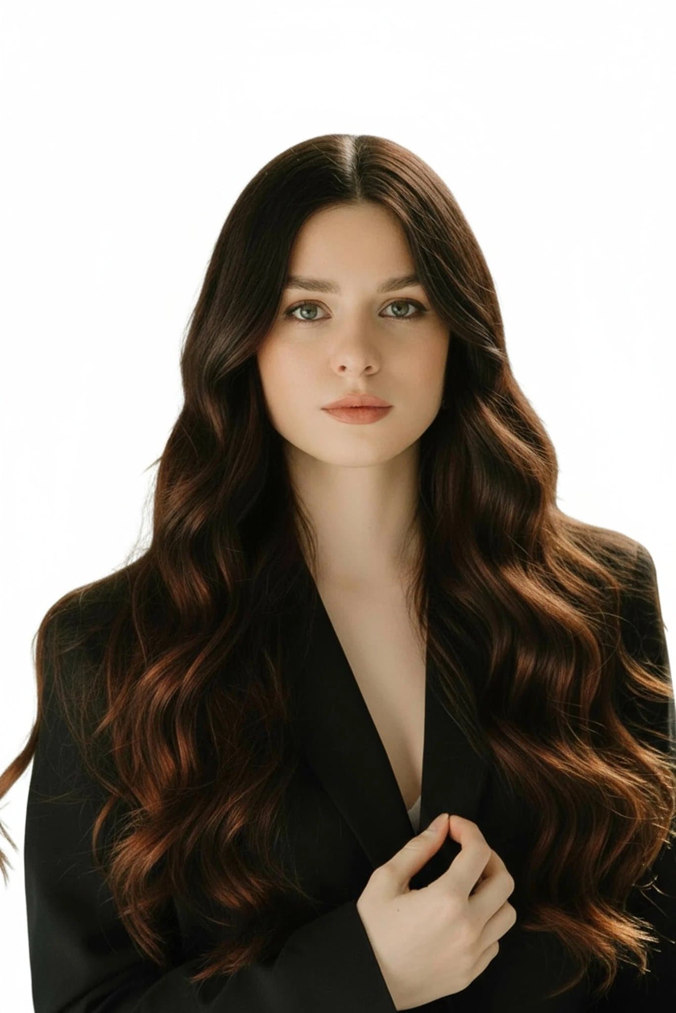 AI face cut out filter after transformation - creative portrait featuring AI generated face outline