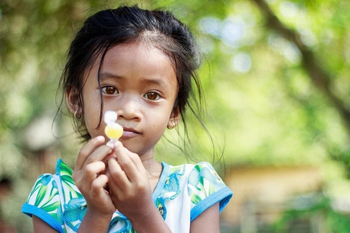 AI eye color changer after transformation - close up photo with AI light brown eye color