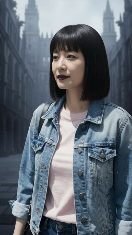 Transform this outdoor city po...