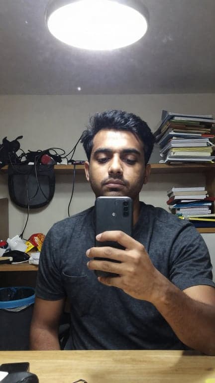 Transform this desk selfie int...