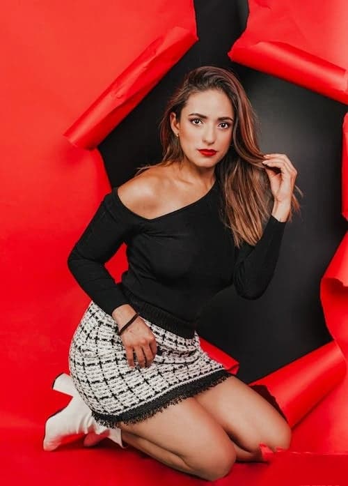 Winter Outfits filter before photo - casual portrait before transformation