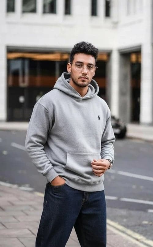 Streetwear Outfits filter after transformation - portrait wearing urban streetwear outfit