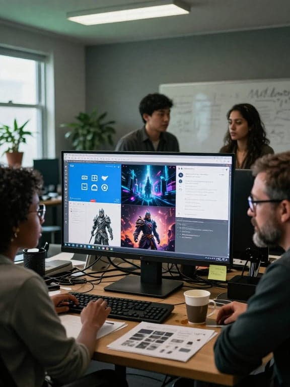 Transform this entire scene in...