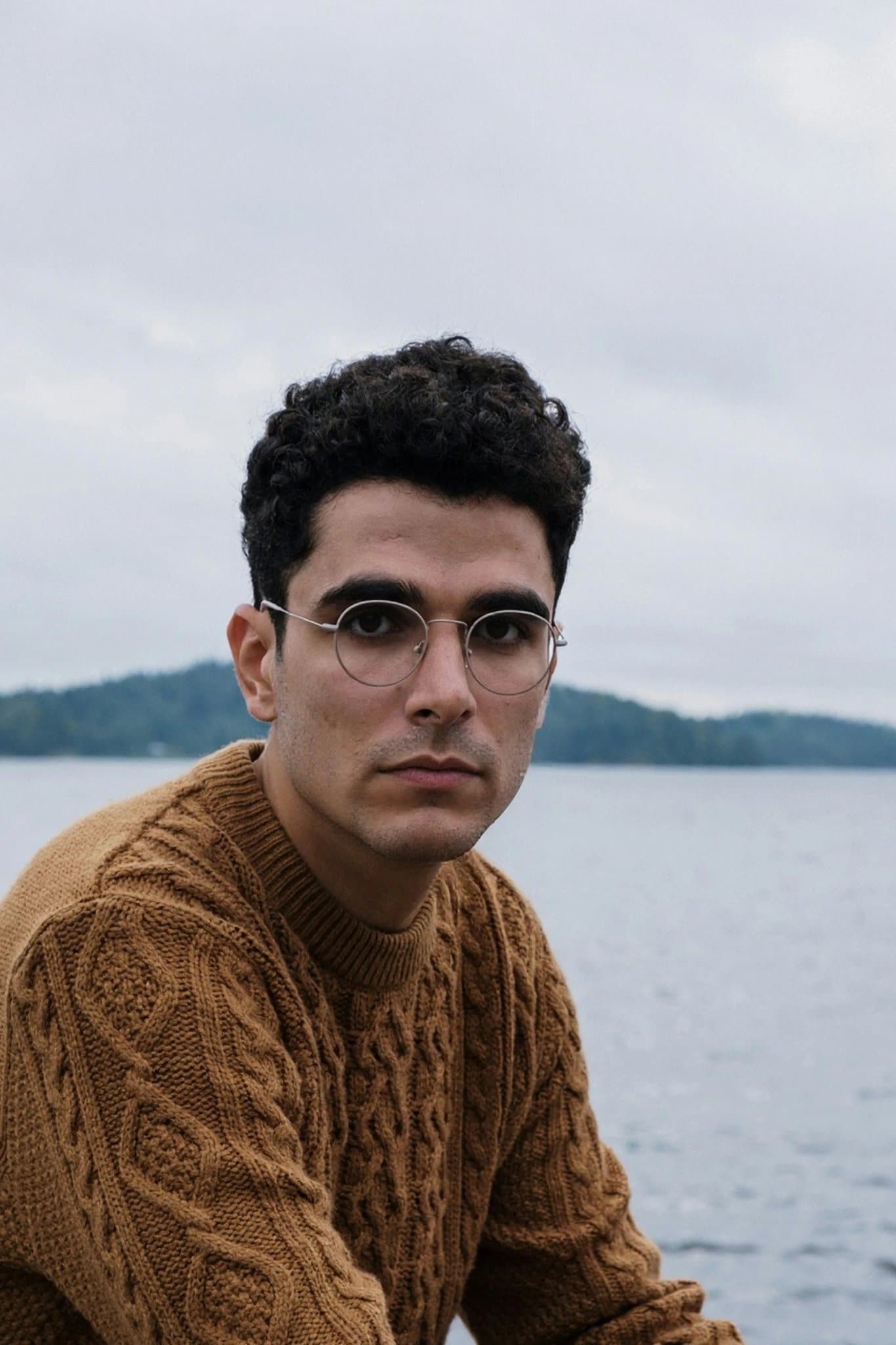 AI no beard filter after transformation - clean shaven man portrait without beard