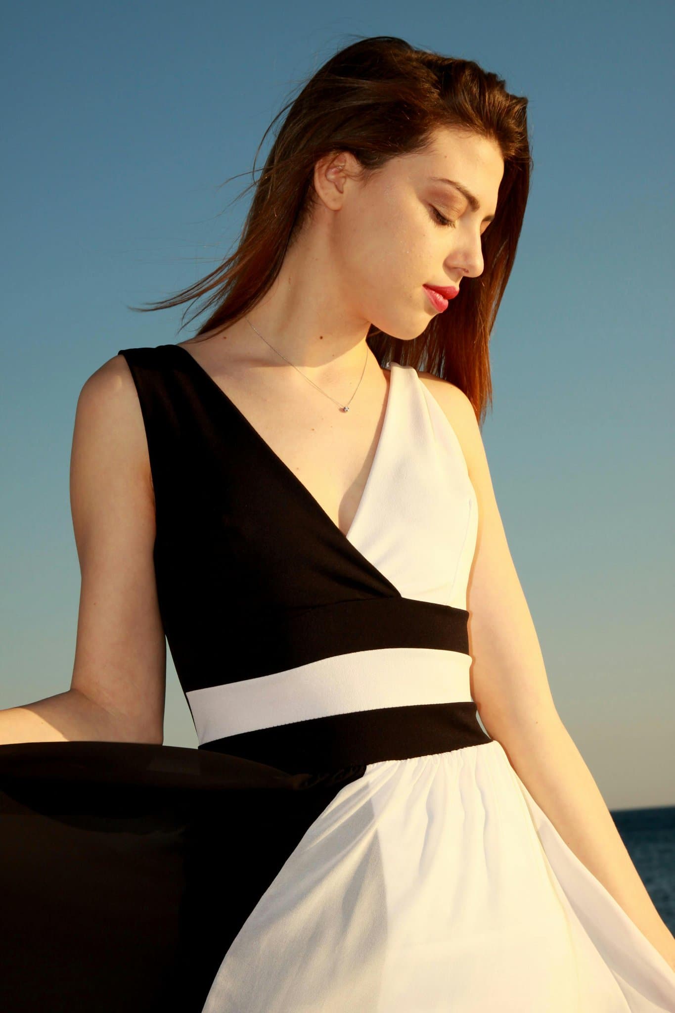 AI fat filter before photo - casual portrait before AI fattening transformation