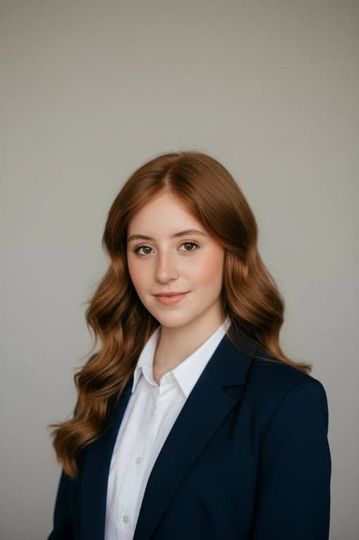 a portrait of a person edited for professional use, emphasizing clean edges, realistic lighting falloff, formal wardrobe styling, calm facial emotion, and a visually trustworthy business image