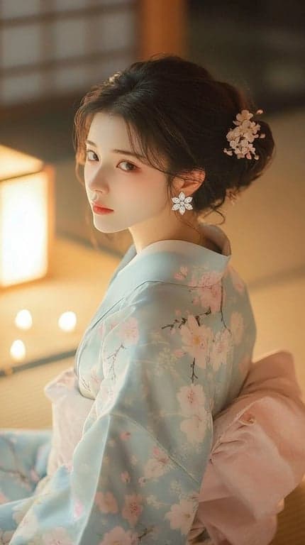 AI piercing filter after transformation - influencer photo with trendy AI piercing look