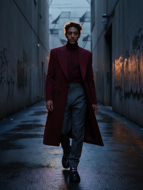 Elevate this candid alley snap...