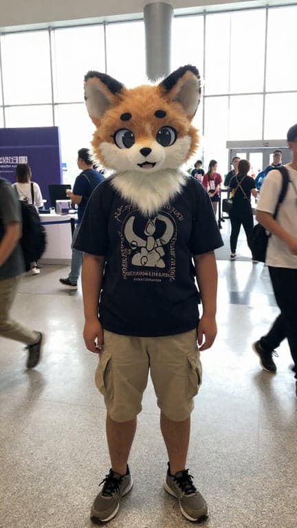 Recreate this partial fursuit ...