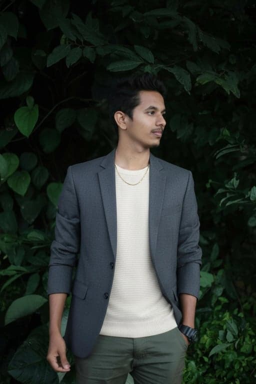 outfit generator ai after photo - man wearing smart casual