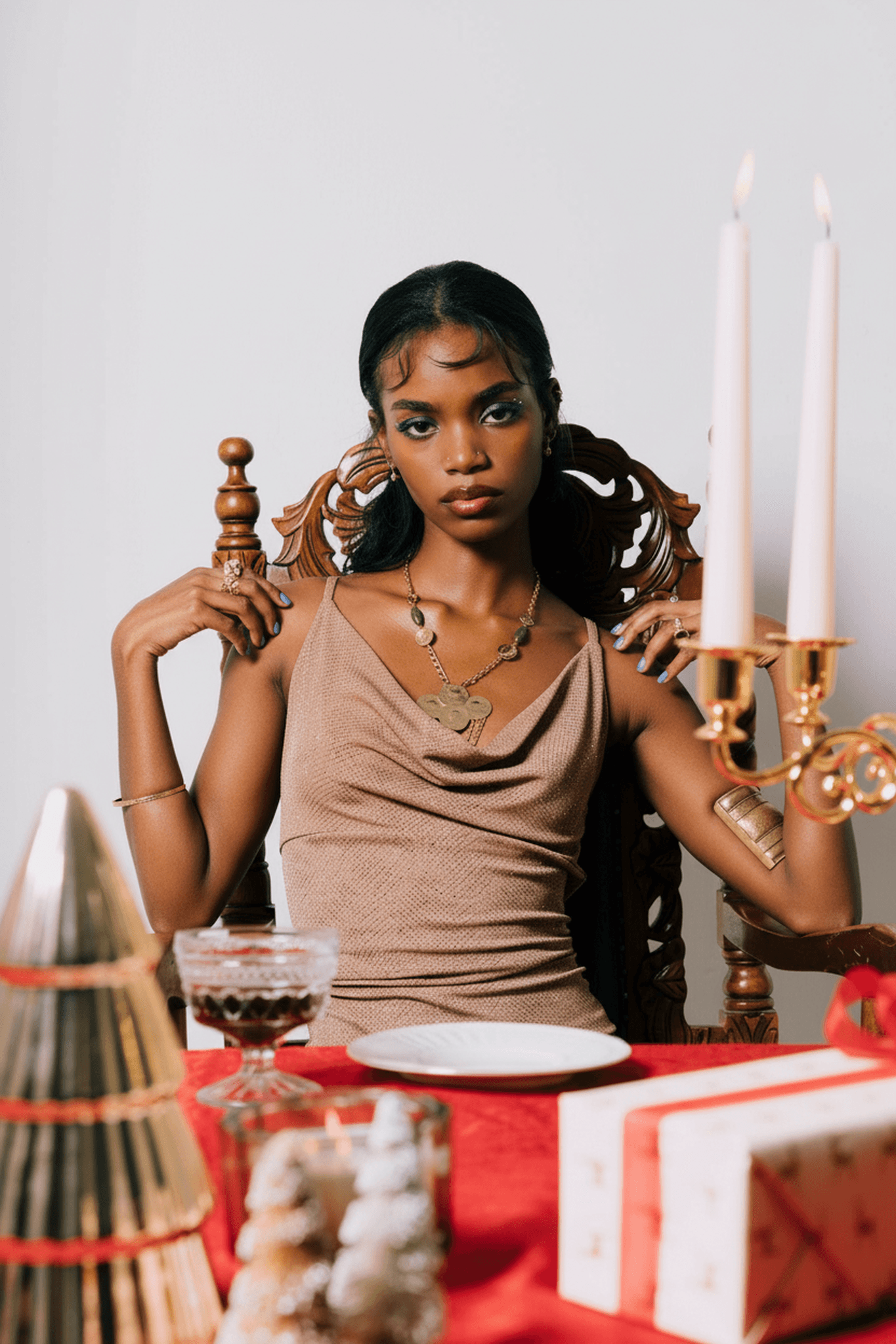 AI lingerie filter after transformation - virtual strappy lingerie look