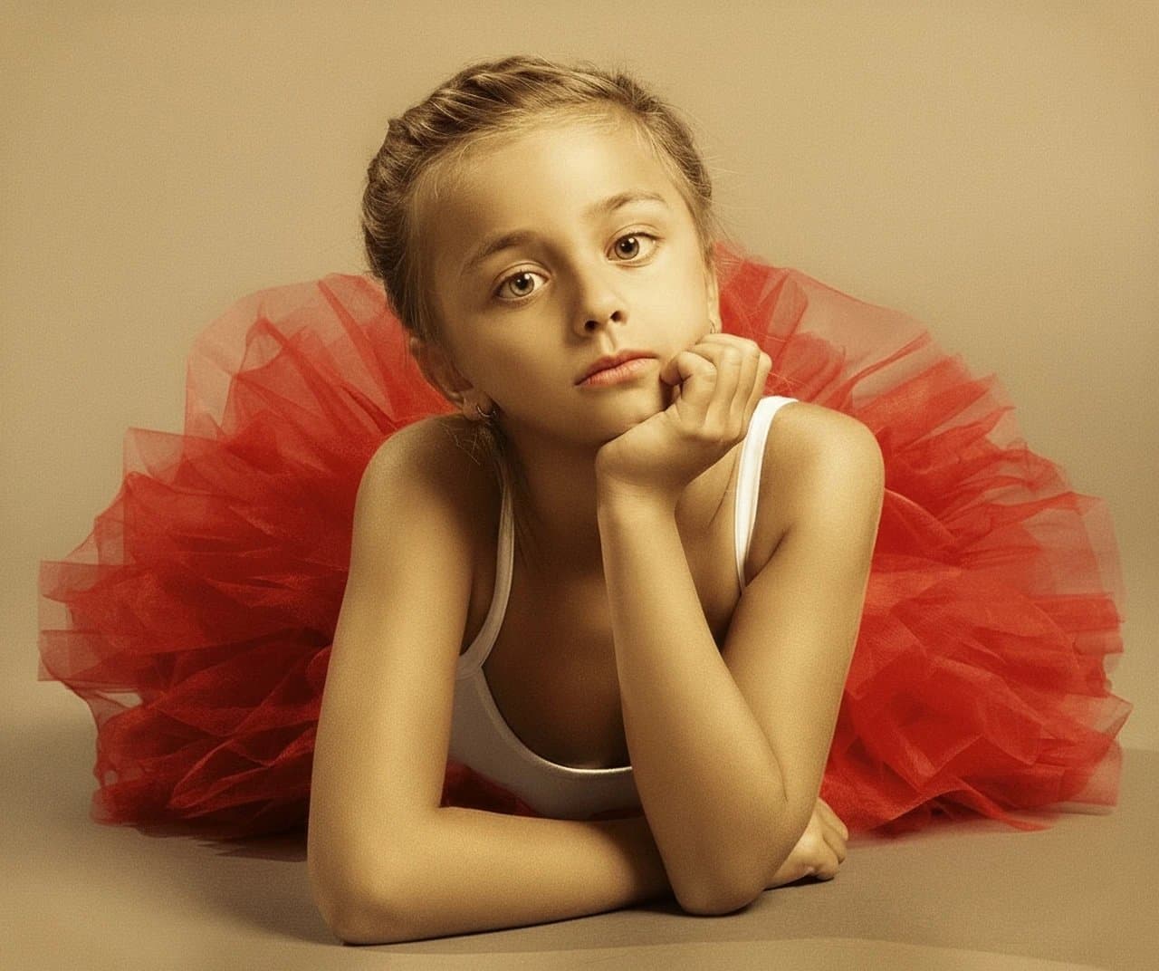 AI brighten image filter after transformation - full body photo improved with AI brightness correction