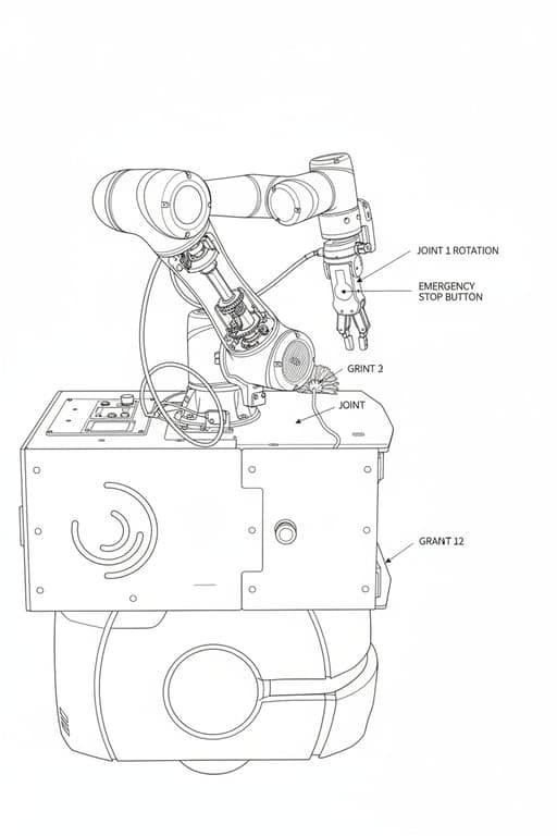 a precise CAD-style drawing emphasizing clean vector lines, accurate geometry, orthographic projection, and technical drafting standards