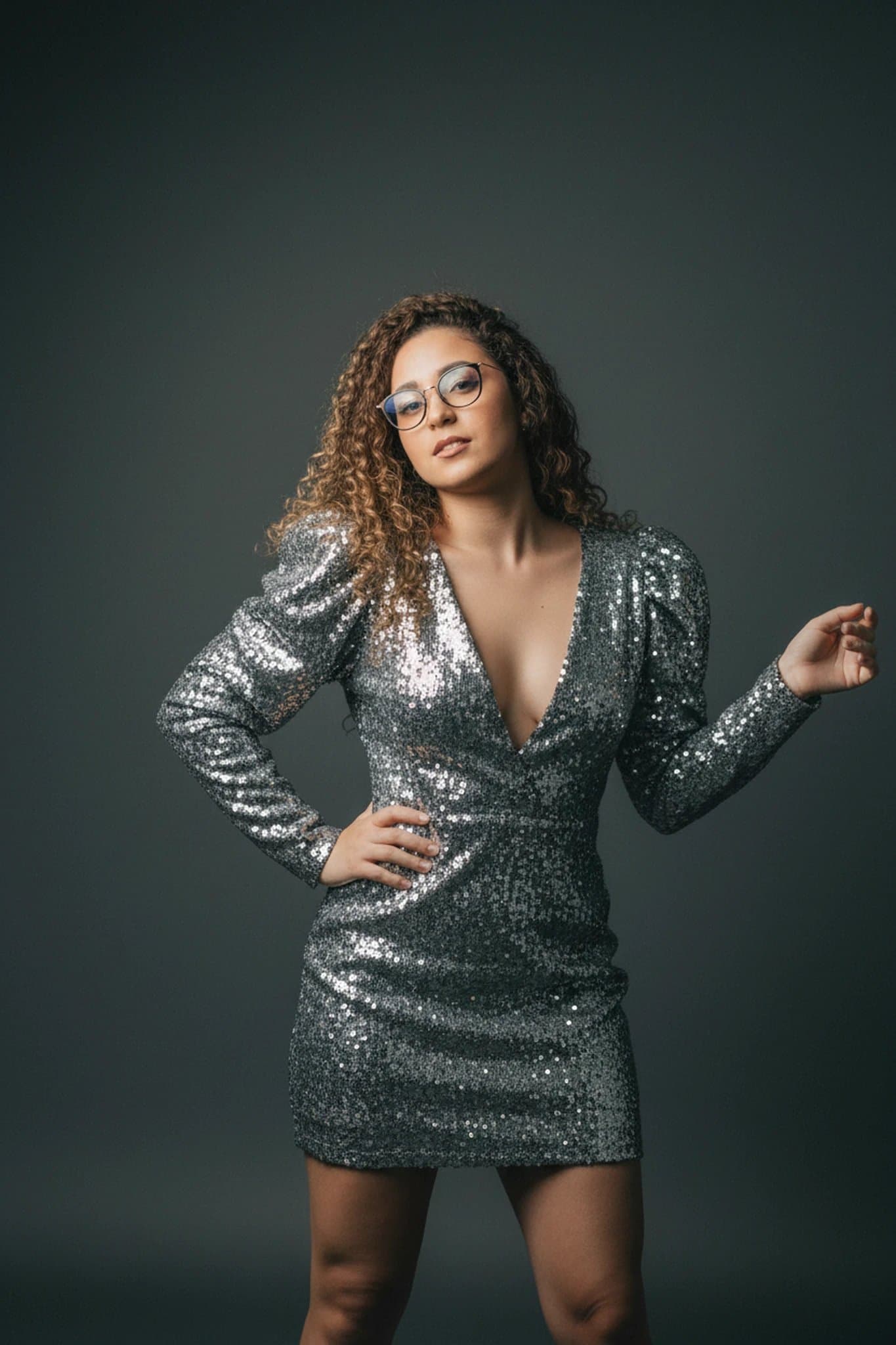 Party Clothes Ladies filter after transformation - portrait styled in bold women party statement