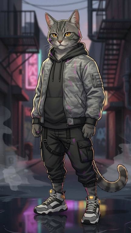 Convert this ordinary cat snap...